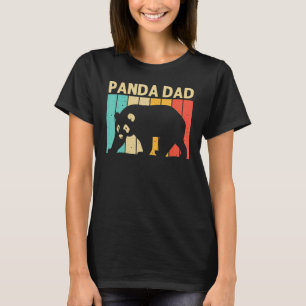 Cool panda voor papa panda Beer dierentuin T-shirt