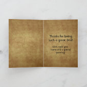 Cool Papa Lunettes de soleil / Mustache Carte de v (Intérieur)