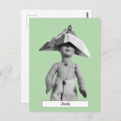 Cool Paper Pet Doll Briefkaart (Voorkant / Achterkant)