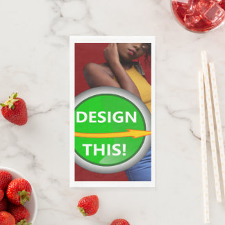 COOL! Papier Gastenhanddoek -3 ply- 50 pack Wit Servet