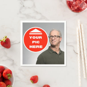 Cool! Papieren servet - gepersonaliseerd