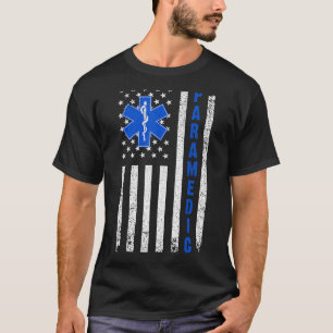 Cool paramedic voor mannen EMT EMS Medische Amerik T-shirt
