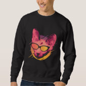 Cool Party Cat Trui (Voorkant)