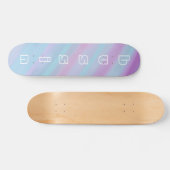 Cool Pastel Bussin Skateboard pour débutants (Horz)