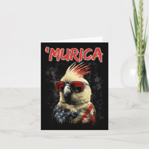 Cool Patriottische Atiel Vogel 4 juli Amerikaanse  Kaart