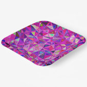 Cool Pattern Papieren Bordje (Gebogen)