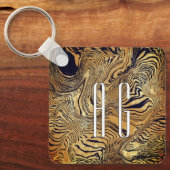 Cool pattern unique text  sleutelhanger (Voorkant)