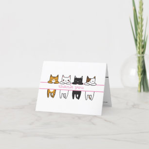 Cool pendre des chats chaque occasion merci notes