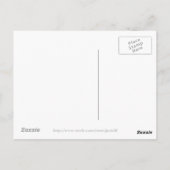 Cool Penguin Birthday Briefkaart (Achterkant)