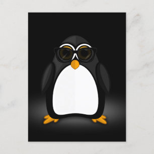 Cool Penguin Briefkaart