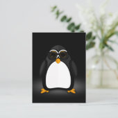 Cool Penguin Briefkaart (Staand voorkant)