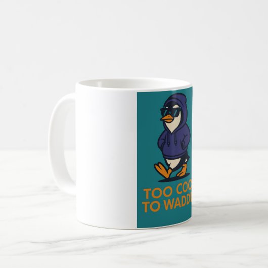 Cool Penguin Mug (Devant gauche)
