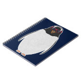 COOL PENGUIN NOTITIEBOEK (Linkerzijde)