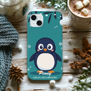 Cool Penguin Vibes - Schattigee & gezellige charme Case-Mate iPhone 14 Pro Hoesje