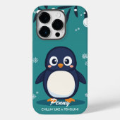 Cool Penguin Vibes - Schattigee & gezellige charme Case-Mate iPhone Case (Achterkant)