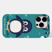 Cool Penguin Vibes - Schattigee & gezellige charme Case-Mate iPhone Case (Achterkant (horizontaal))