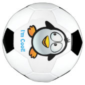 Cool Penguin Voetbal (Gedraaid)