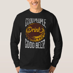 Cool People Cool Beer International Beer Day Craft T-shirt