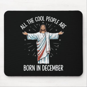 Cool People December Verjaardag Sritual Thema Muismat
