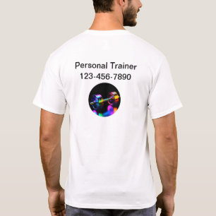 Cool Personal Trainer Business Logo Work Shirten T-shirt