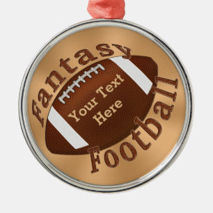 Cool Personalized Fantasy Football Ornament