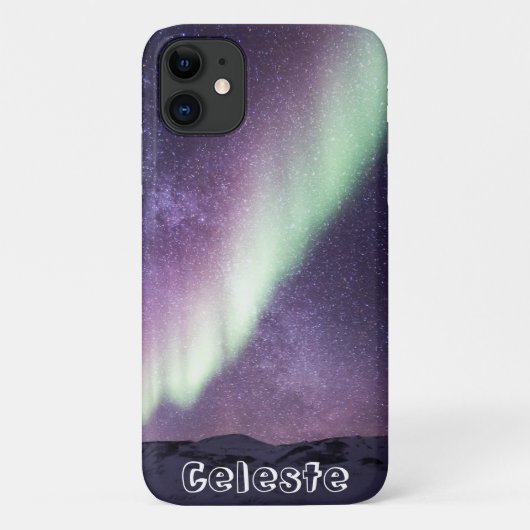 Cool Personalized Galaxy Mountian Scenery Case-Mate iPhone Case (Achterkant)