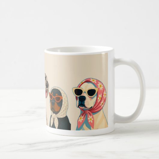 Cool Pet Dog graphic mug (Droite)
