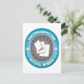 Cool Philosophers Club Briefkaart (Staand voorkant)