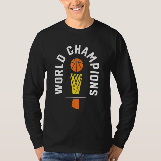 Cool Phoenix Basketball Champions Az T-shirt (Voorkant)
