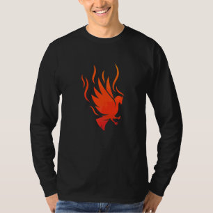 Cool Phoenix Mytholoog Firebird Rising Bird Flavis T-shirt