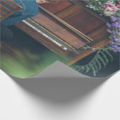 Cool Piano Artwork Cadeaupapier (Hoek)