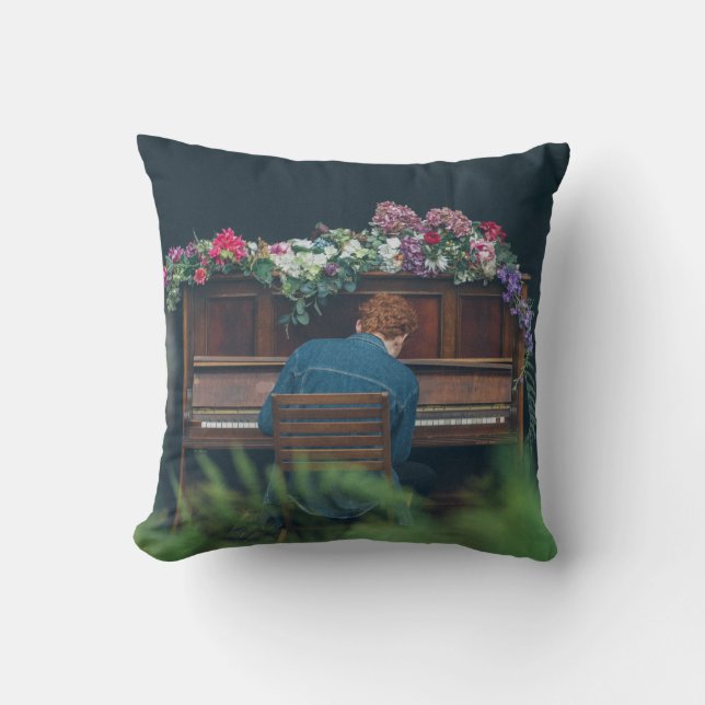 Cool Piano Artwork Kussen (Voorkant)