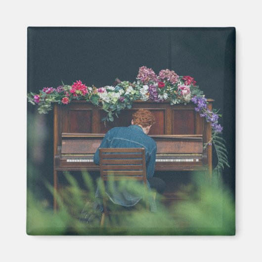 Cool Piano Artwork Magneet (Voorkant)