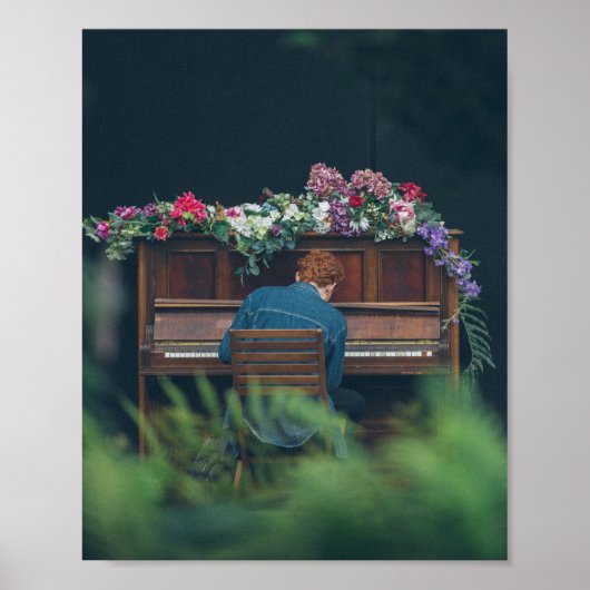 Cool Piano Artwork Poster (Voorkant)