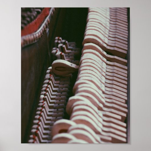 Cool Piano Artwork Poster (Voorkant)
