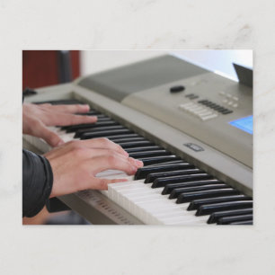 Cool Piano Briefkaart