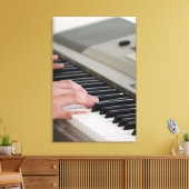 Cool Piano Canvas Afdruk (Insitu (Woonkamer))