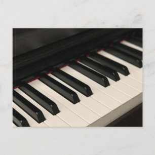 Cool Piano Design Briefkaart