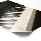 Cool Piano Design Foto Afdruk (Hoek)