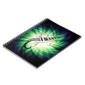 Cool Piano Design Notitieboek (Linkerzijde)