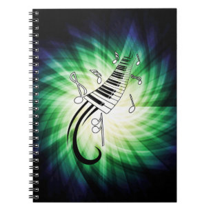 Cool Piano Design Notitieboek