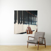 Cool Piano-ontwerp Wandkleed (In Situ (horizontaal))