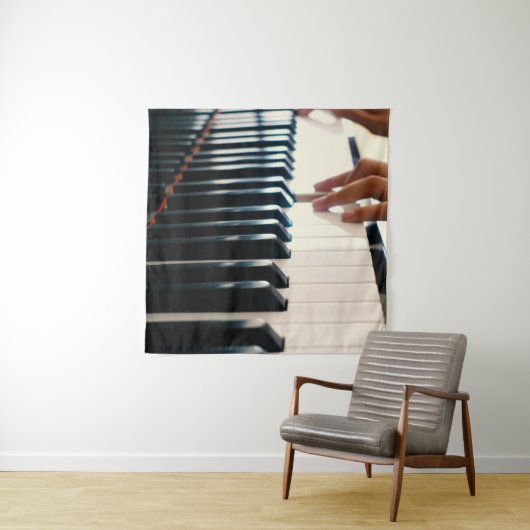 Cool Piano-ontwerp Wandkleed (In situ)