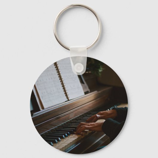 Cool Piano Sleutelhanger (Voorkant)