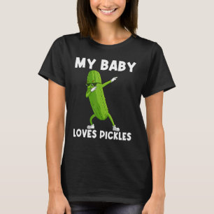 Cool Pickle Voor Mannen Vrouwen Grote Dill Komkomm T-shirt