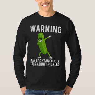 Cool Pickle Voor Mannen Vrouwen Grote Dill Komkomm T-shirt