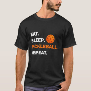 Cool Pickleball Art voor mannelijke beestenovers T-shirt