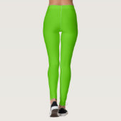 Cool Pickleball Leggings Gele standaard aangepaste (Achterkant)
