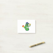 Cool Pickleball Logo Post-it® Notes (Op bureau)