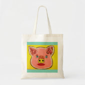 Cool Pig Canvas tas (Voorkant)